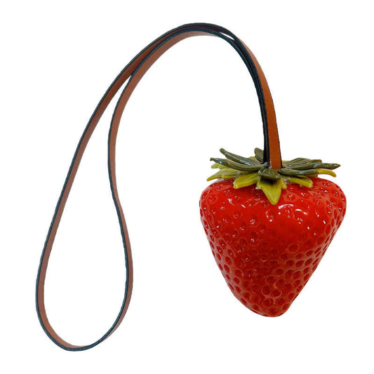PZ0020 Strawberry Charm for Ladies' Bags
