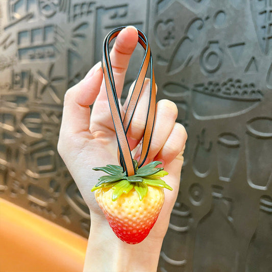 PZ0020 Strawberry Charm for Ladies' Bags
