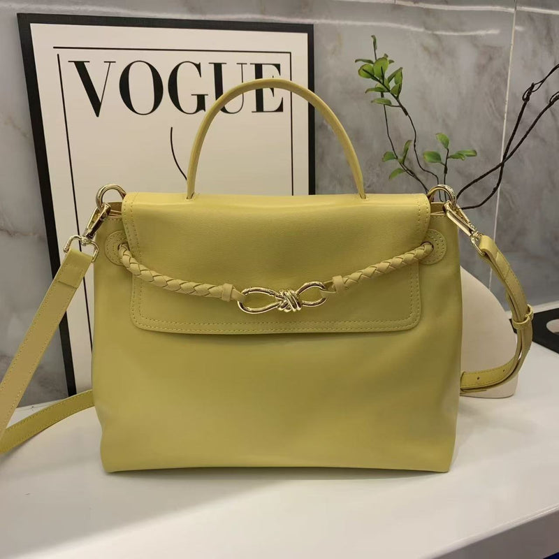 [PD0922] Upgraded swift leather ciao style cow leather handbag crossbody bug size 30cm PD0922