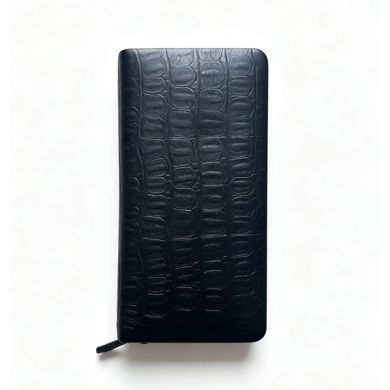[PD0354]Men's long wallet top grain leather wristlet PD0354