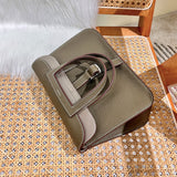 [PD0693]TC Leather Tote Briefcase Shoulder Bag Women's Crossbody PD0693