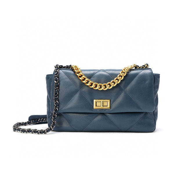 [PD0541]quilted sheepskin flap bag ladies handbag crossbody bag PD0541