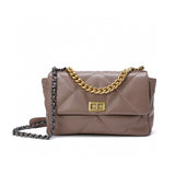 [PD0541]quilted sheepskin flap bag ladies handbag crossbody bag PD0541