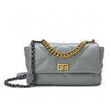 [PD0541]quilted sheepskin flap bag ladies handbag crossbody bag PD0541