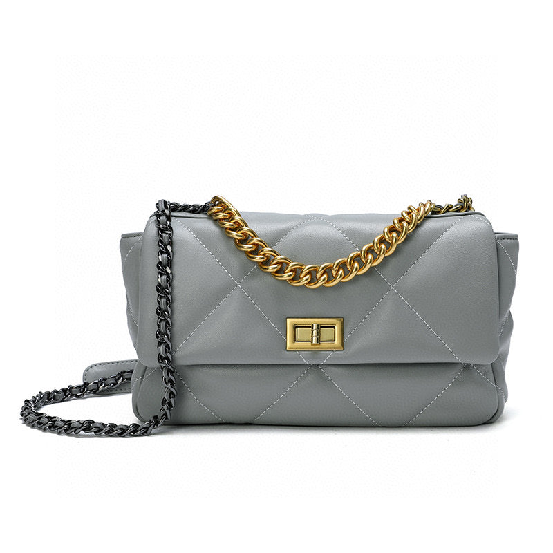 [PD0541]quilted sheepskin flap bag ladies handbag crossbody bag PD0541