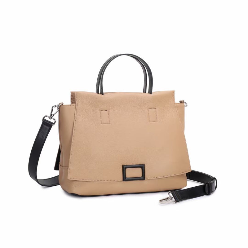 [PD0580]Genuine Women's Tote Bag Cowhide Handbag Top Grain Leather Large Crossbody Bag PD0580