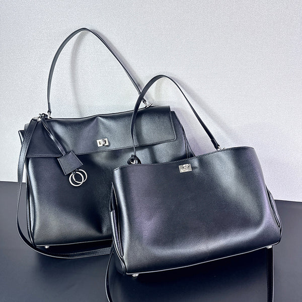 [PD0582]Luxury grade calfskin women's tote bag flap bag full leather handbag PD0582