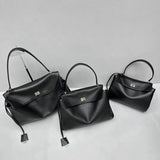 [PD0582]Luxury grade calfskin women's tote bag flap bag full leather handbag PD0582