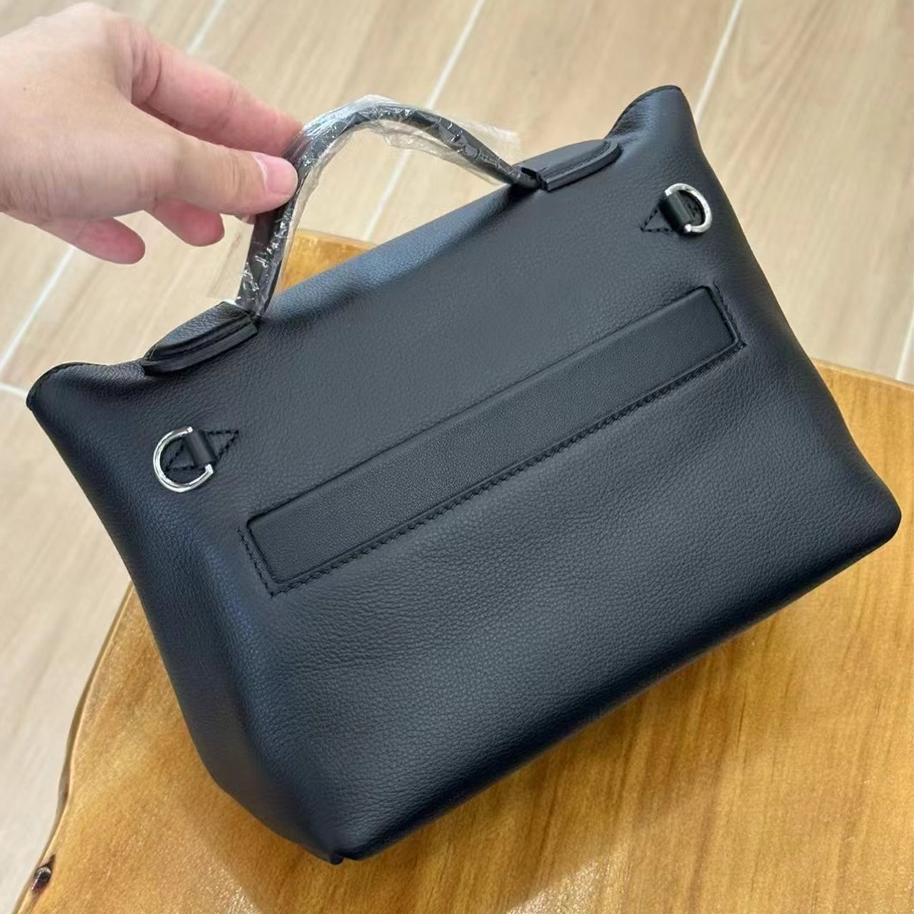 [PD0590]Evercolor Leather Women's Handbag Top Inside Cow Leather Flap Bag PD0590