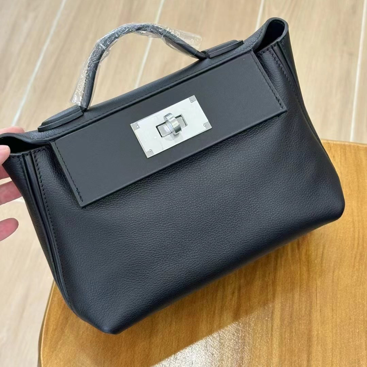 [PD0590]Evercolor Leather Women's Handbag Top Inside Cow Leather Flap Bag PD0590