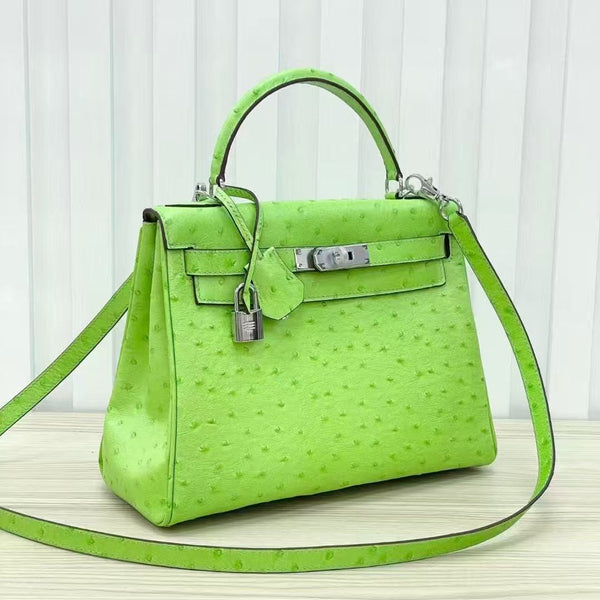 28cm rare leather embossed premium cowhide with sling roomy bag for women PD0954