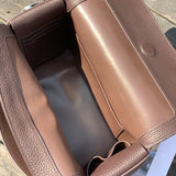 [PD0597]26cm Full grain leather Pillow Bag Women's Handbag Crossbody PD0597