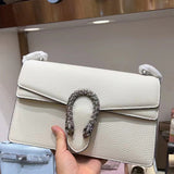 [PD0613]Women's Shoulder Bag Leather Flap Bag Crossbody PD0613