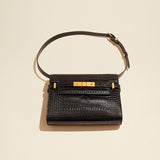 [PD0690]High Quality Cowhide Leather Flap Bag Women's Crossbody PD0690