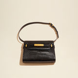 [PD0690]High Quality Cowhide Leather Flap Bag Women's Crossbody PD0690