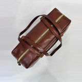 [PD0756]34cm Women's Vegetable-Tanned Leather Baguette Bag Shoulder & Crossbody PD0756