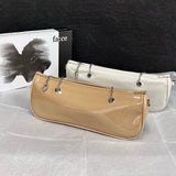 [PD0795] Top grain calf leather women's underarm bag baguette bag PD0795