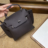 [PD0796] High quality top grain sheepskin leather flap bag handbag ladies crossbody bag PD0796