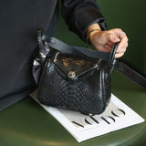 [PD0798]19cm Luxury Grade Leather Handbag Women's Crossbody Bag Shoulder Bag Sling Bag PD0798