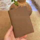 [PD0800] High quality top grain cowhide passport case travel wallet ID holder made of pure leather PD0800