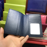 [PD0801] Simple and Stylish Top-Grain Leather Bi-Fold Passport Holder Available in Various Colors PD0801