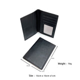 [PD0801] Simple and Stylish Top-Grain Leather Bi-Fold Passport Holder Available in Various Colors PD0801