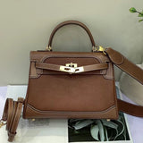 [PD0803] Top grain leather cowhide handbag women's crossbody bag shoulder bag PD0803