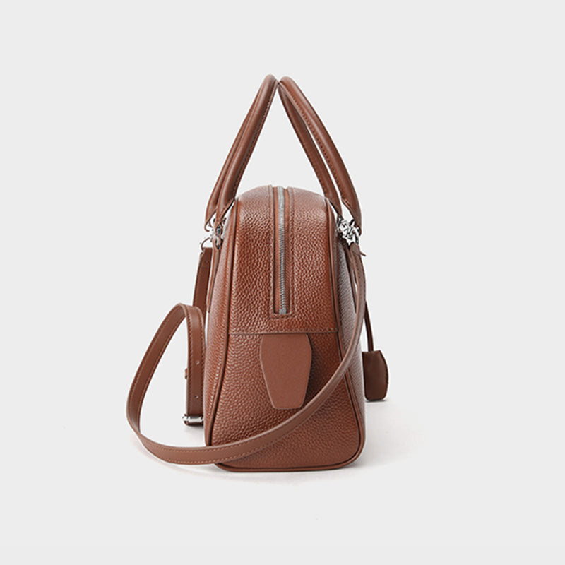 [PD0805]Classic Barenia Faubourg Leather Handbag - Timeless Elegance and Superior CraftsmanshipPD0805