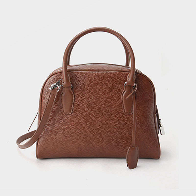 [PD0805]Classic Barenia Faubourg Leather Handbag - Timeless Elegance and Superior CraftsmanshipPD0805