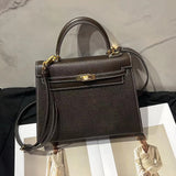 [PD0809] 25cm Top Grain Leather Cowhide Handbag Women's Crossbody Bag Shoulder Bag SlingBag PD0809