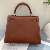 [PD0809] 25cm Top Grain Leather Cowhide Handbag Women's Crossbody Bag Shoulder Bag SlingBag PD0809