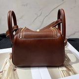 [PD0813]Top Grain Leather Cowhide Pillow Bag Women's Crossbody Shoulder Bag SlingBag PD0813