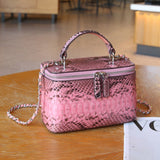 [PD0832]High Quality Genuine Leather Handbag Women's Crossbody Bag Box Bag PD0832