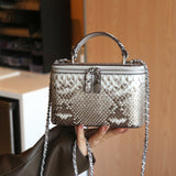 [PD0832]High Quality Genuine Leather Handbag Women's Crossbody Bag Box Bag PD0832