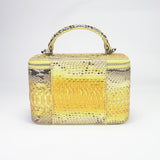 [PD0832]High Quality Genuine Leather Handbag Women's Crossbody Bag Box Bag PD0832