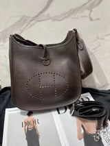 [PD0849]Size 29 barenia faubourg leather top grain bullhide Evely style crossbody shoulder bag PD0849