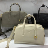 [PD0889] 29.5cm luxury Boston top grain crystal cowhide crossbody unique fashion PD0889