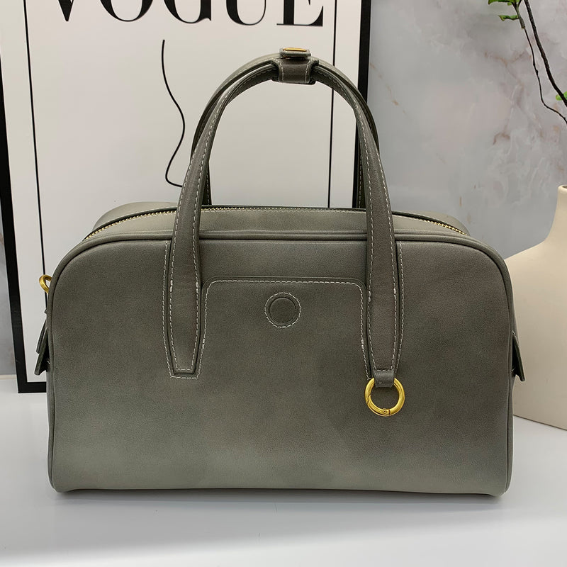 [PD0889] 29.5cm luxury Boston top grain crystal cowhide crossbody unique fashion PD0889