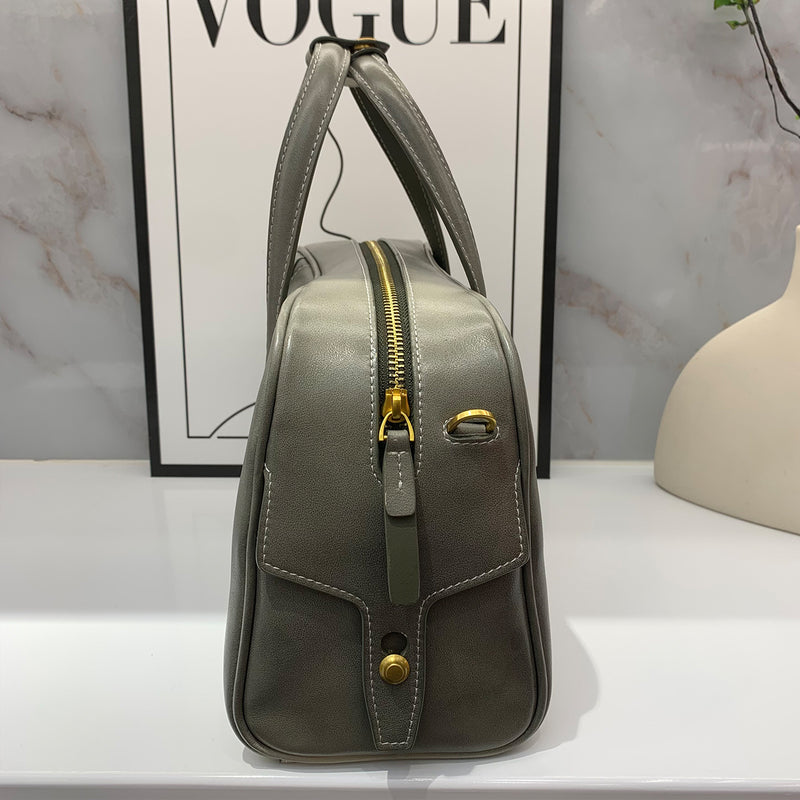 [PD0889] 29.5cm luxury Boston top grain crystal cowhide crossbody unique fashion PD0889