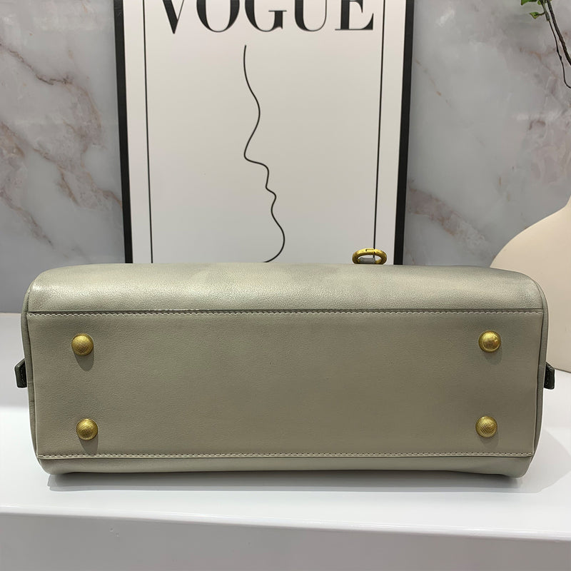 [PD0889] 29.5cm luxury Boston top grain crystal cowhide crossbody unique fashion PD0889
