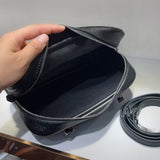 [PD0890] Barenia faubourg leather plume luxury Boston handbag crossbody PD0890