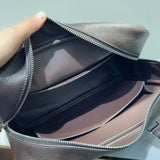 [PD0890] Barenia faubourg leather plume luxury Boston handbag crossbody PD0890