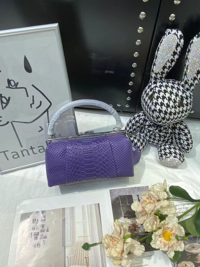 [PD0893] Premium yak leather dainty handbag water resistant stain resistant PD0893