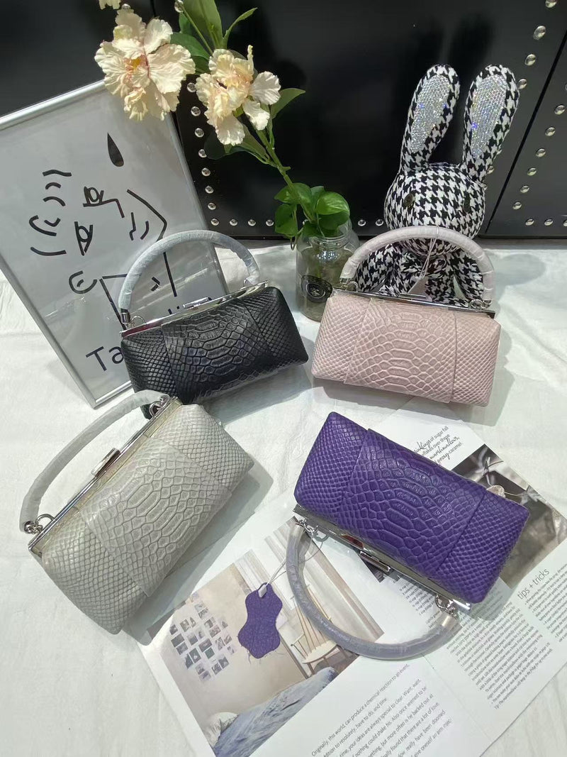 [PD0893] Premium yak leather dainty handbag water resistant stain resistant PD0893