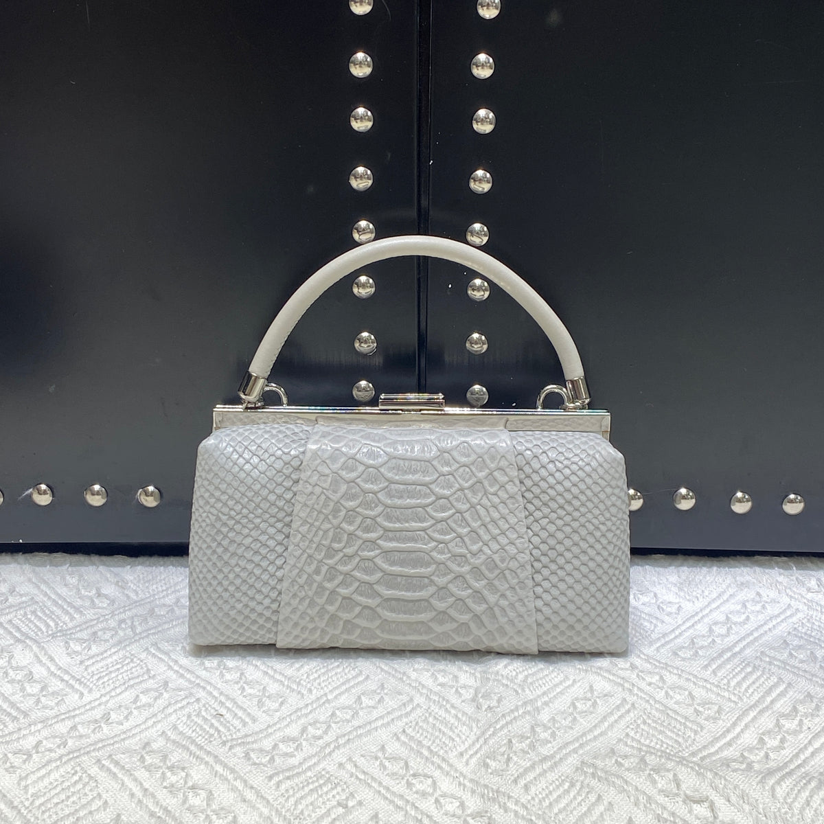 [PD0893] Premium yak leather dainty handbag water resistant stain resistant PD0893