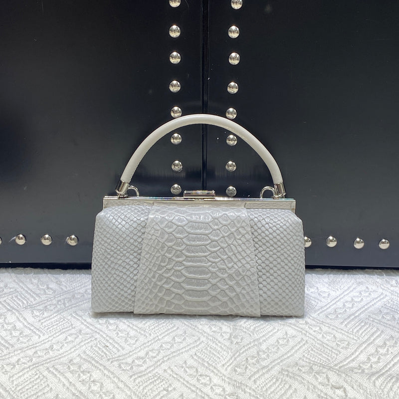 [PD0893] Premium yak leather dainty handbag water resistant stain resistant PD0893