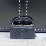 [PD0893] Premium yak leather dainty handbag water resistant stain resistant PD0893