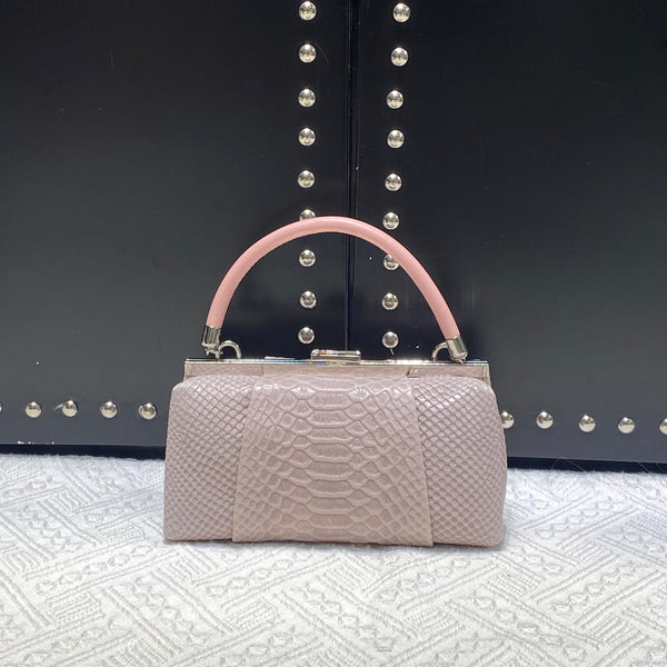 [PD0893] Premium yak leather dainty handbag water resistant stain resistant PD0893