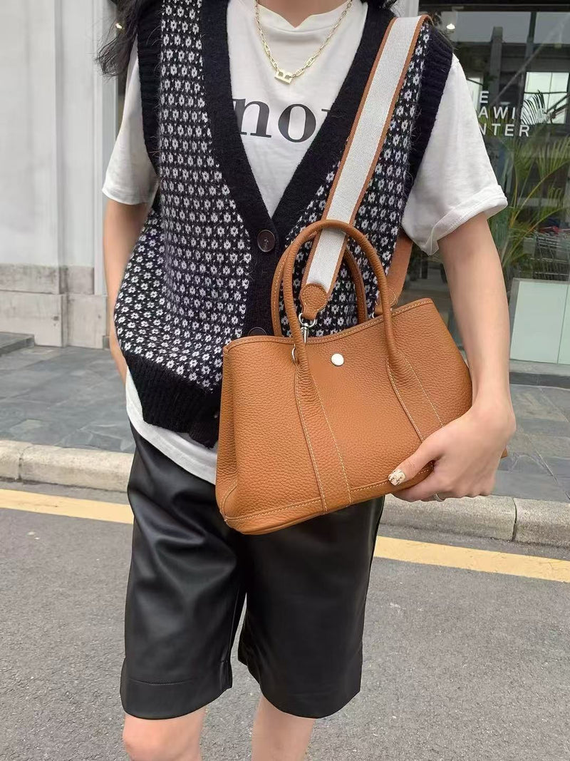 [PD0911]Togo leather garden bag crossbody bag handbag 30cm and 36cm PD0911