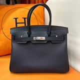 [PD0918] touch style 30cm cowhide with crocodile embossing handbag PD0918